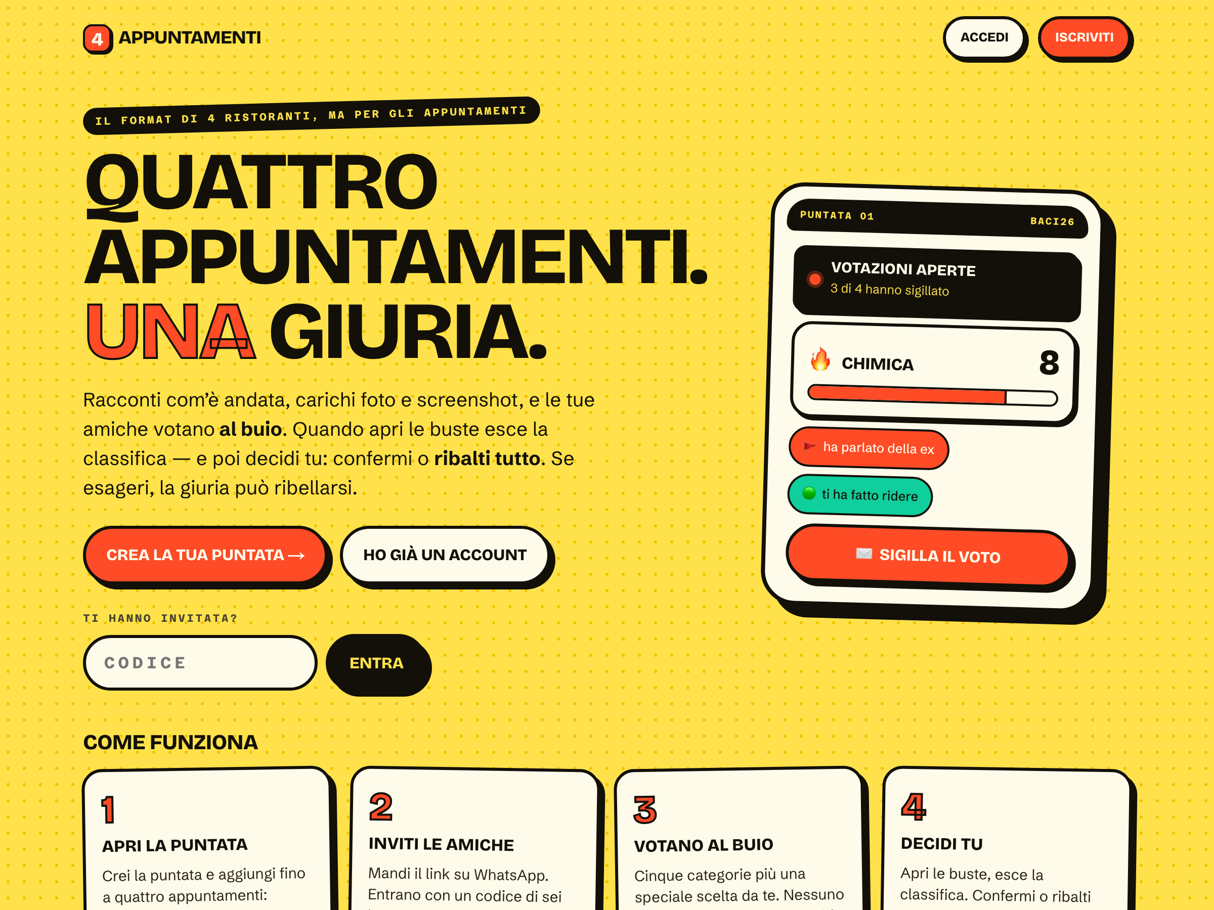 Screenshot di 4 Appuntamenti